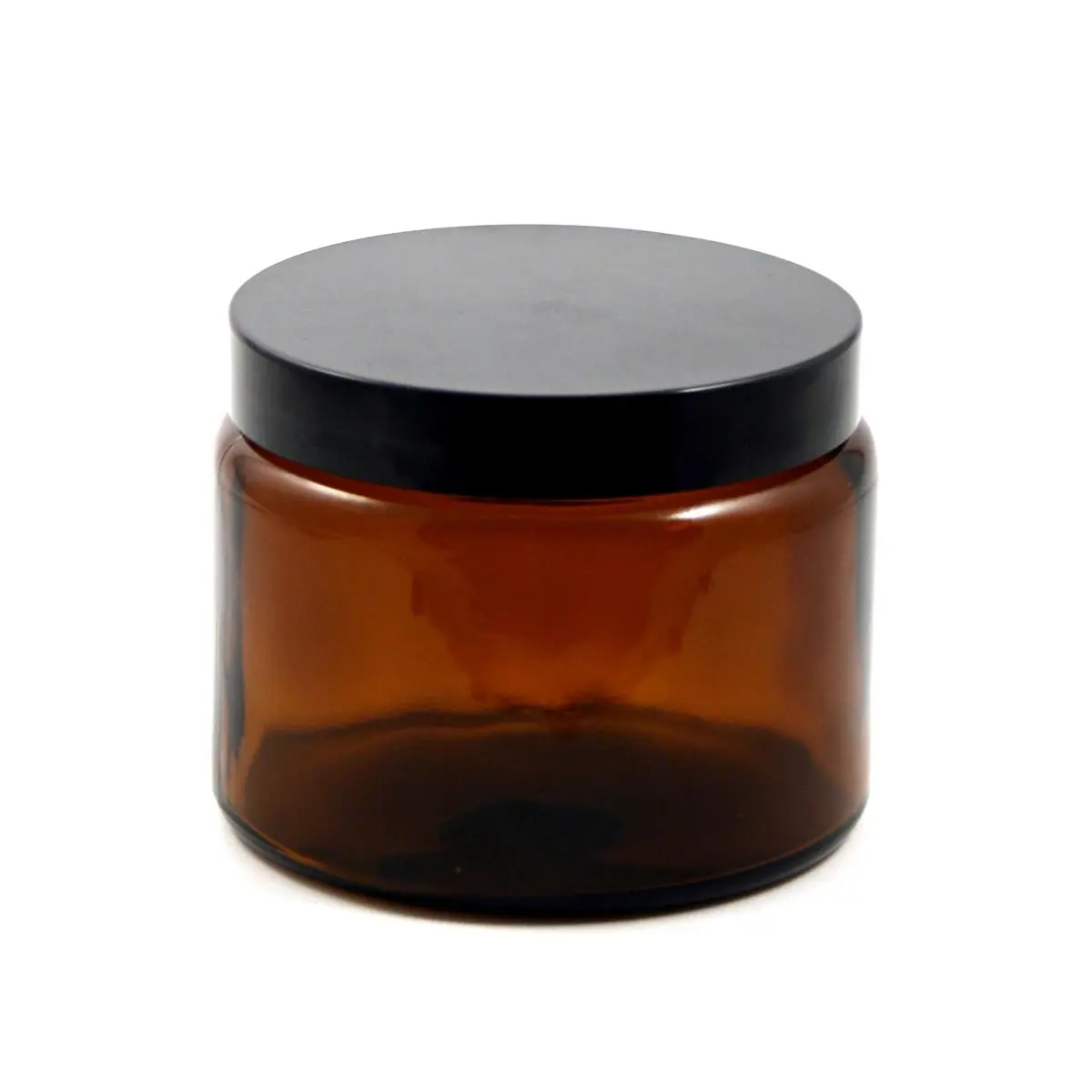 Big brown pharmacy jar with plastic cap, 500ml