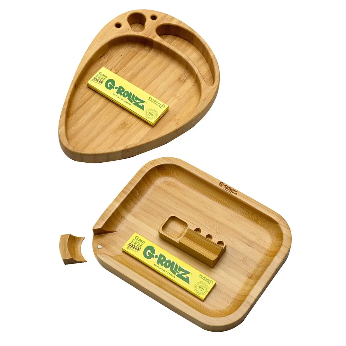 G-Rollz Bamboo Rolling Tray
