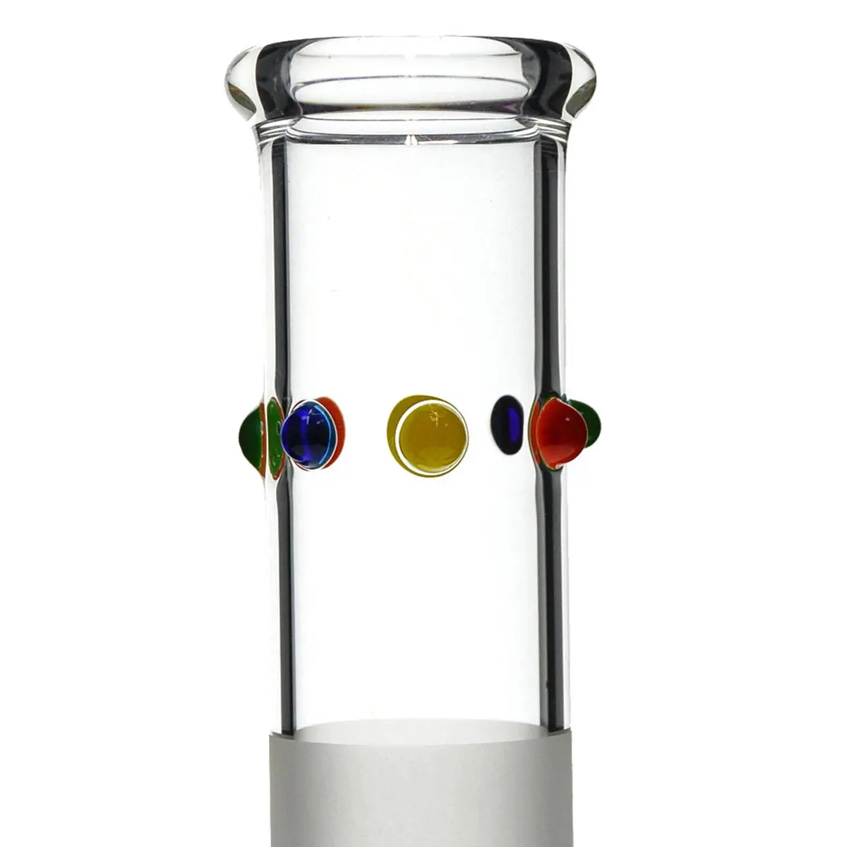 Ehle glass bong Grace matted with colored edge 14,5