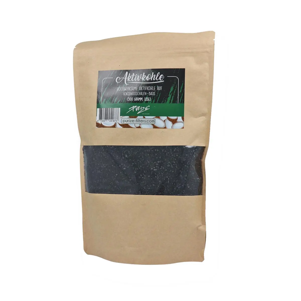 PURIZE® coconut shells - activated carbon, loose 500g