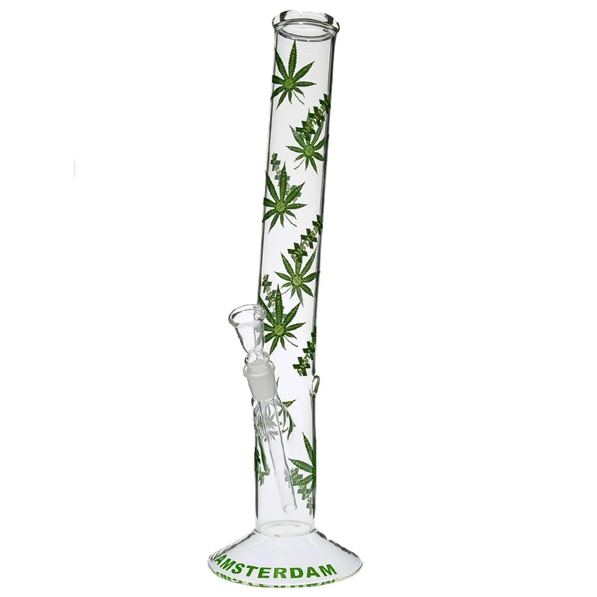 Amsterdam XXX Bong hemp leaf 50cm