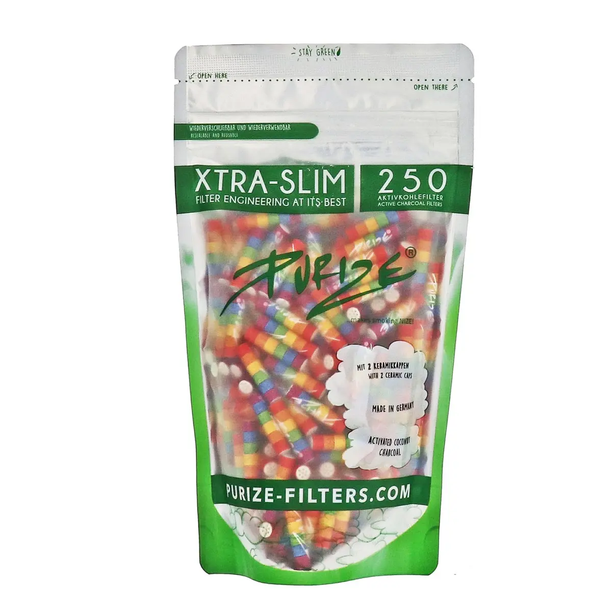 PURIZE® – XTRA Slim Size 250 rainbow