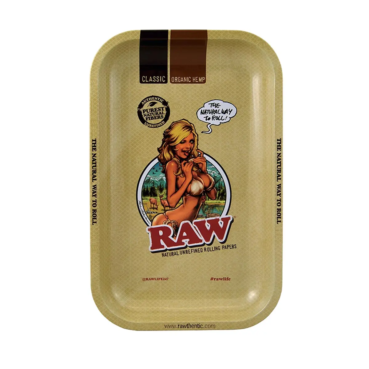 RAW Rolling Tray Small Girl
