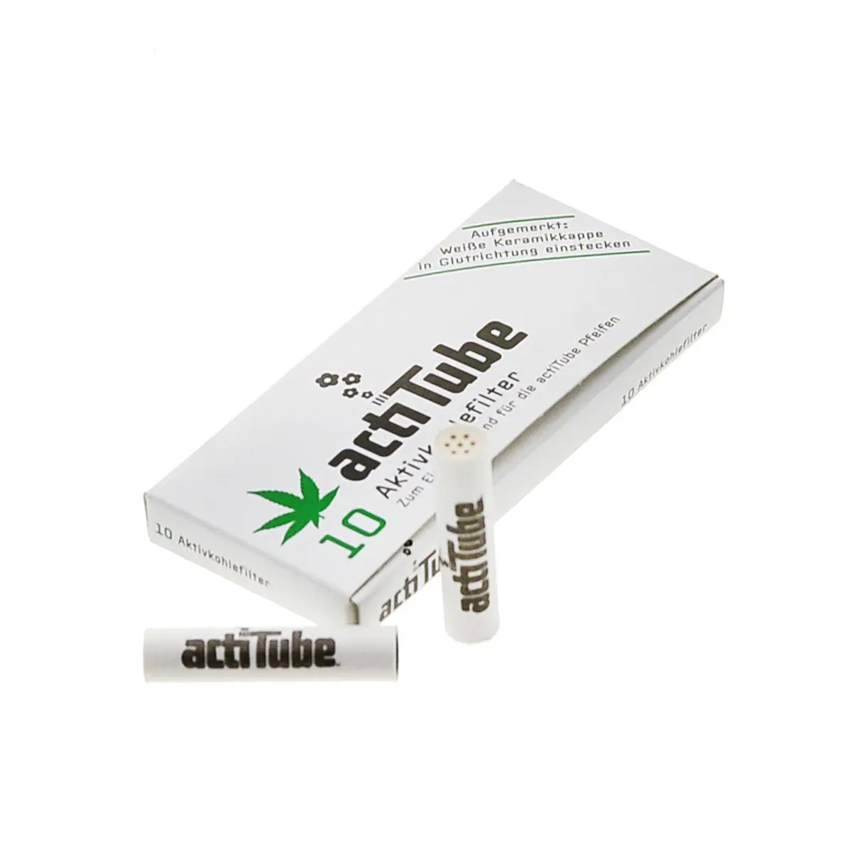 actiTube activated Carbon Filters 10 pieces 10 pcs