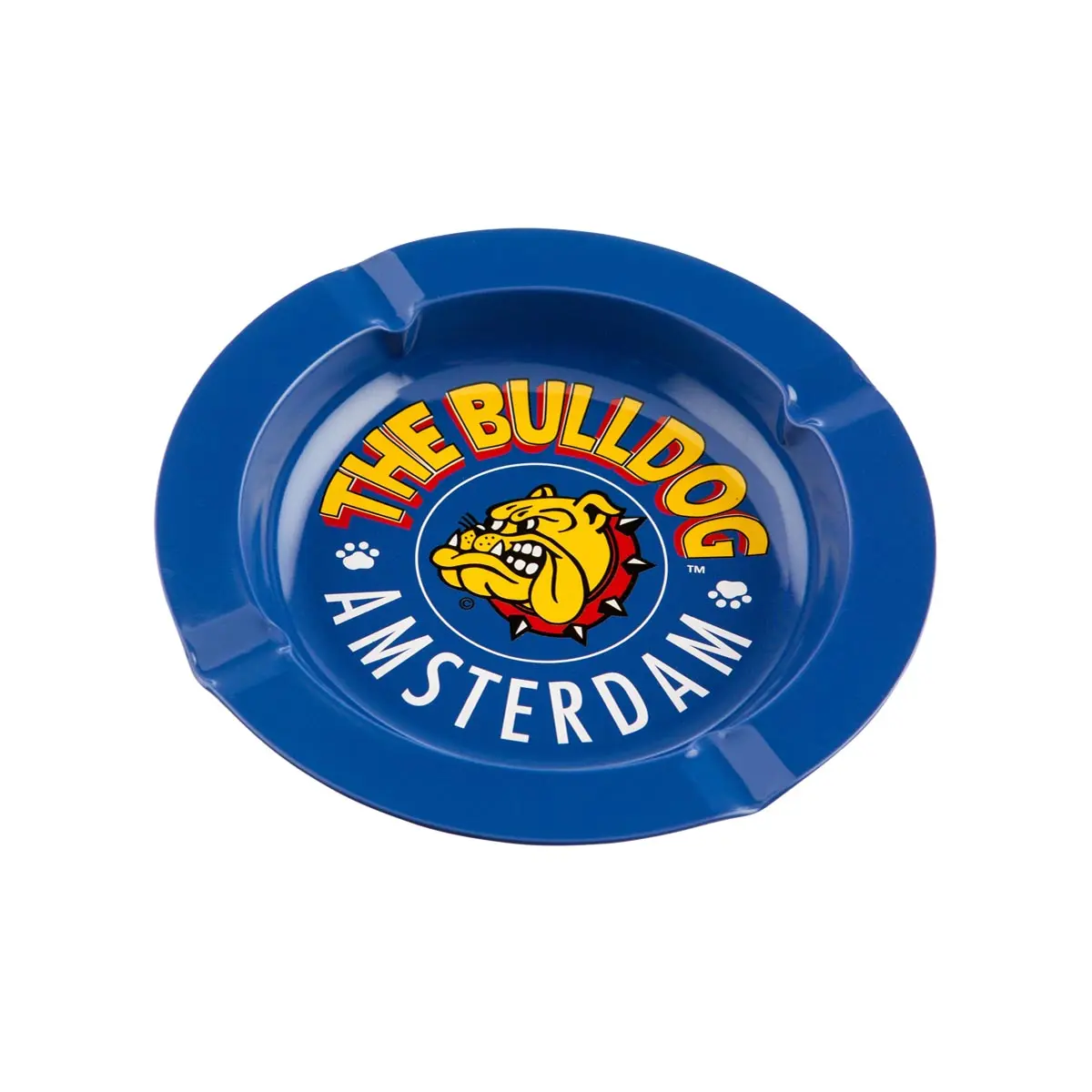 The Bulldog Ashtray - blue