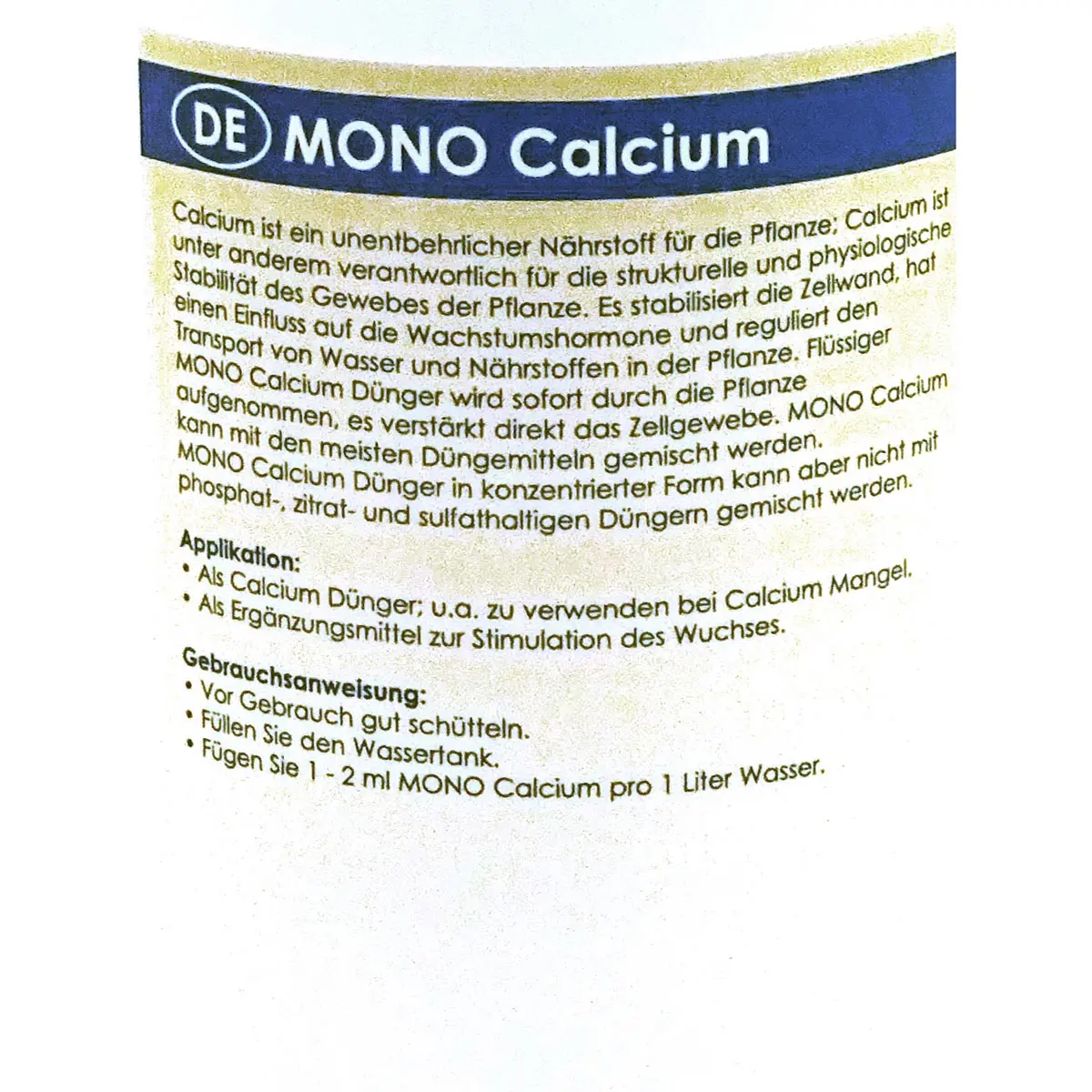 Canna Mono - Calcium Ca 12% 1000ml