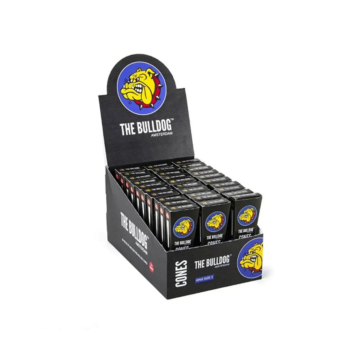 The Bulldog King Size Cones 3pcs - 30x