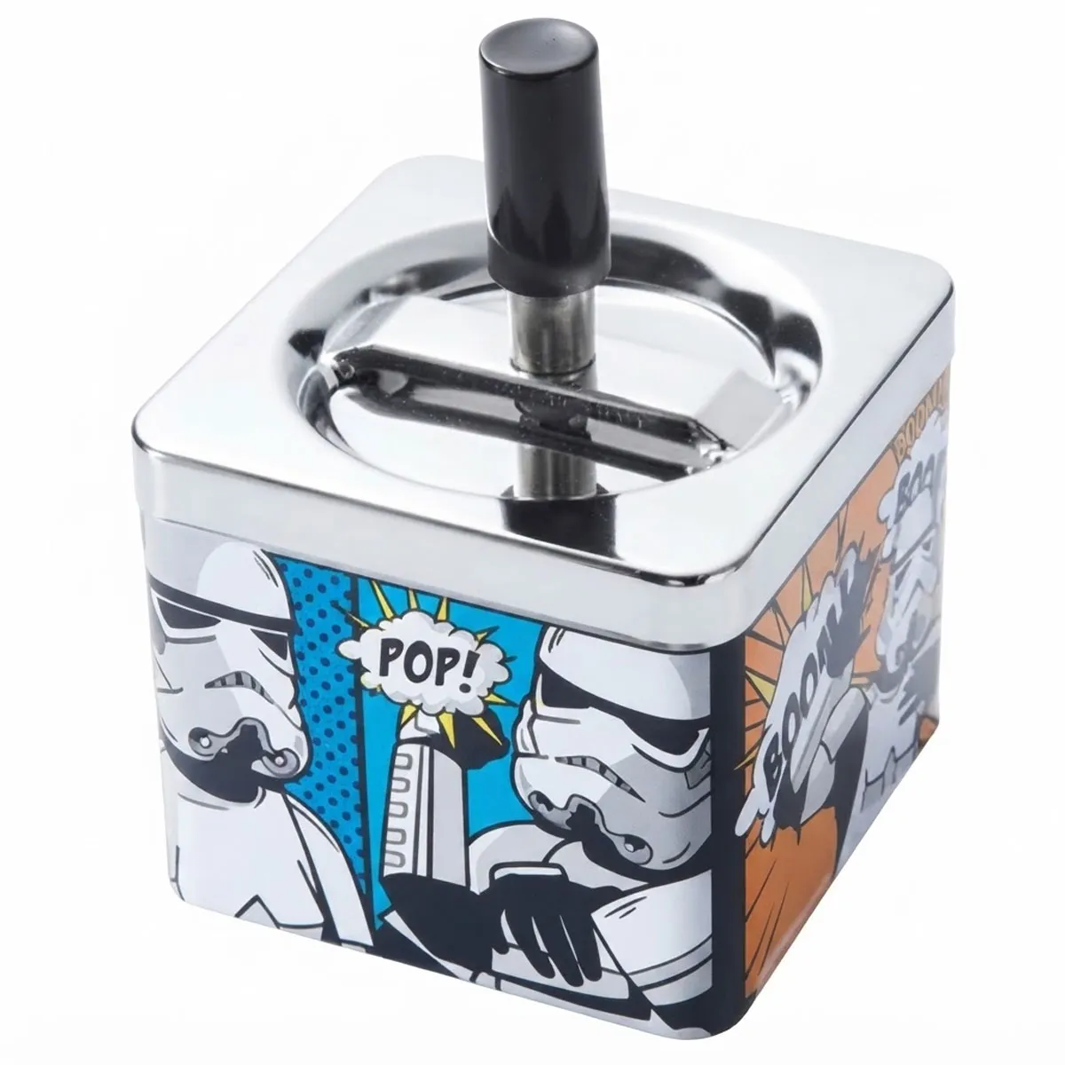 Stormtrooper Square Metal Spinning Ashtray