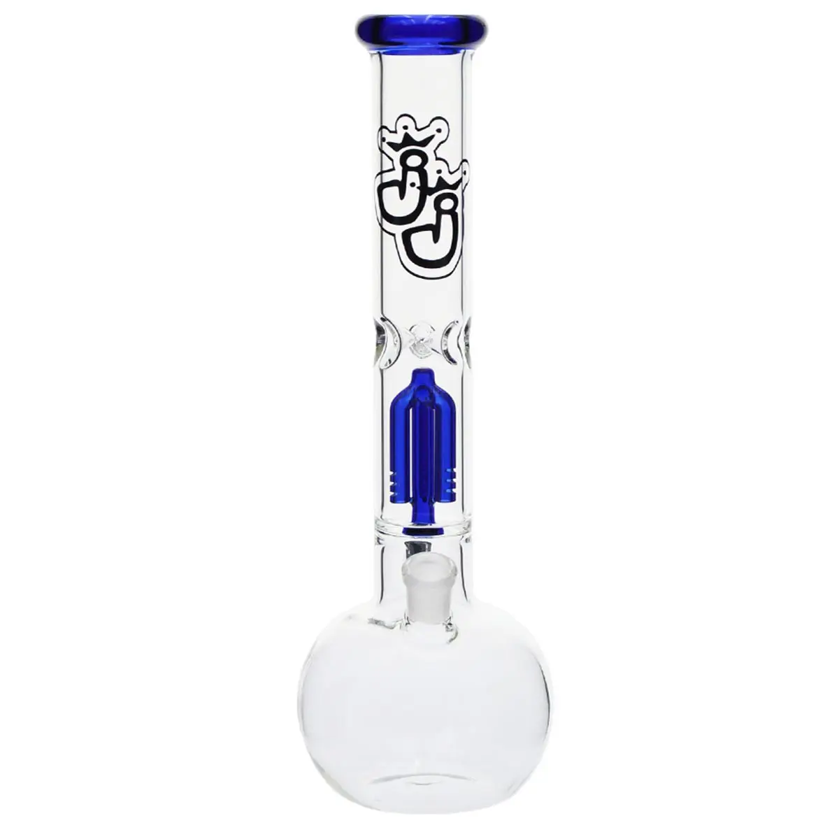 Jelly Joker glass bong bowl perc "Twobelly"