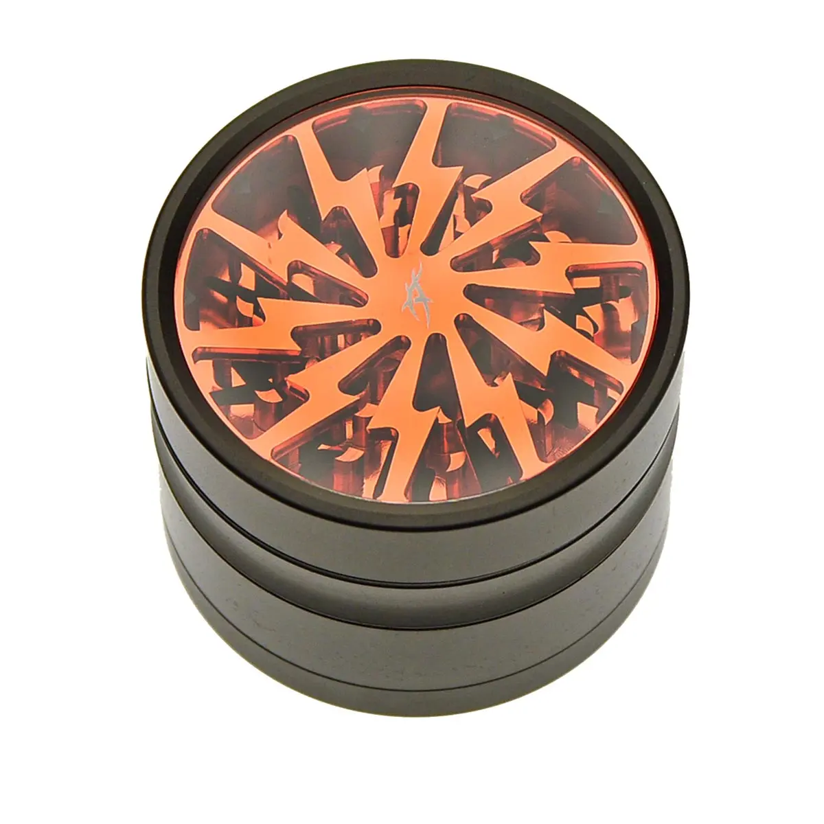 Thorinder grinder with window black / orange