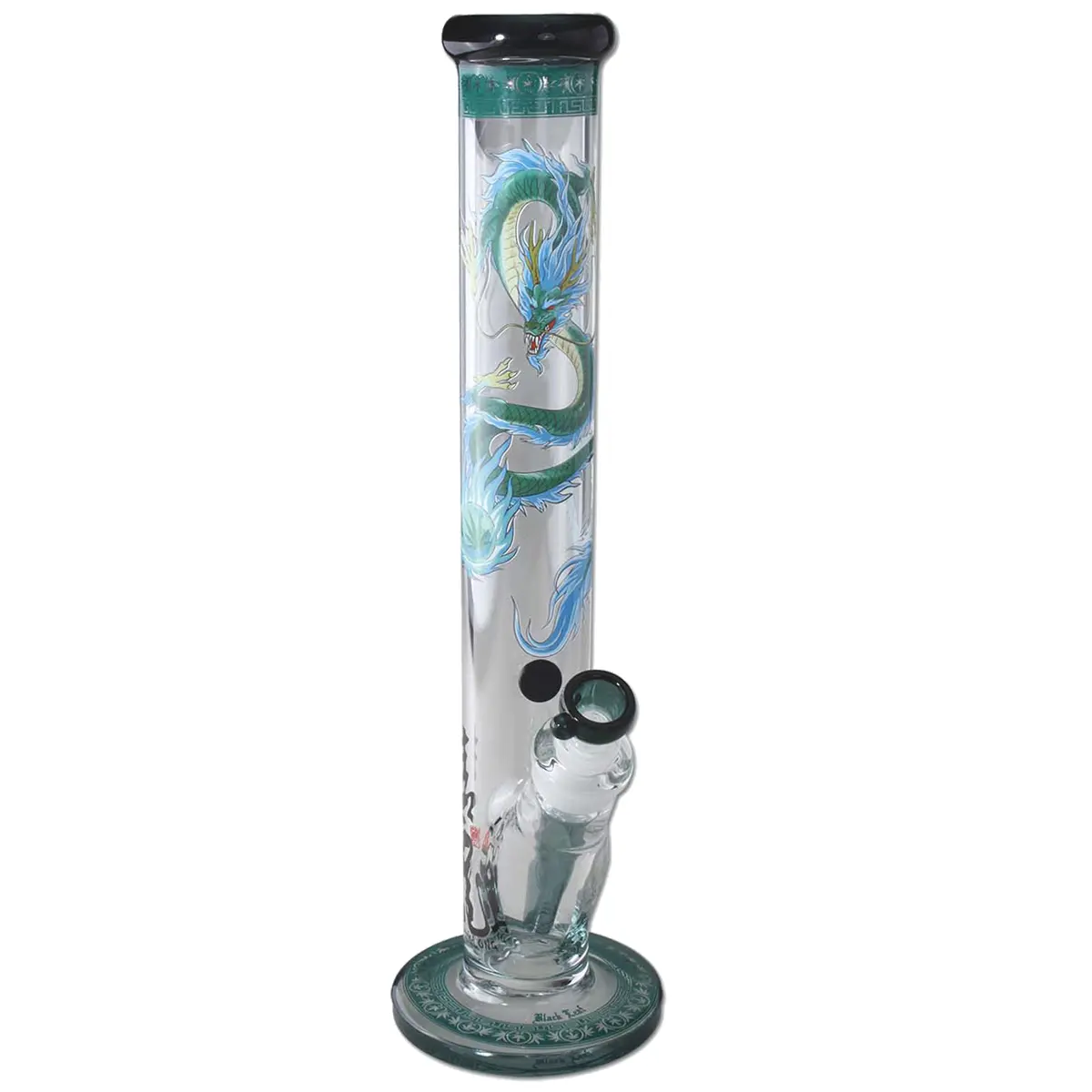 Black Leaf 'Qinglong' Cylinder Bong 40 cm