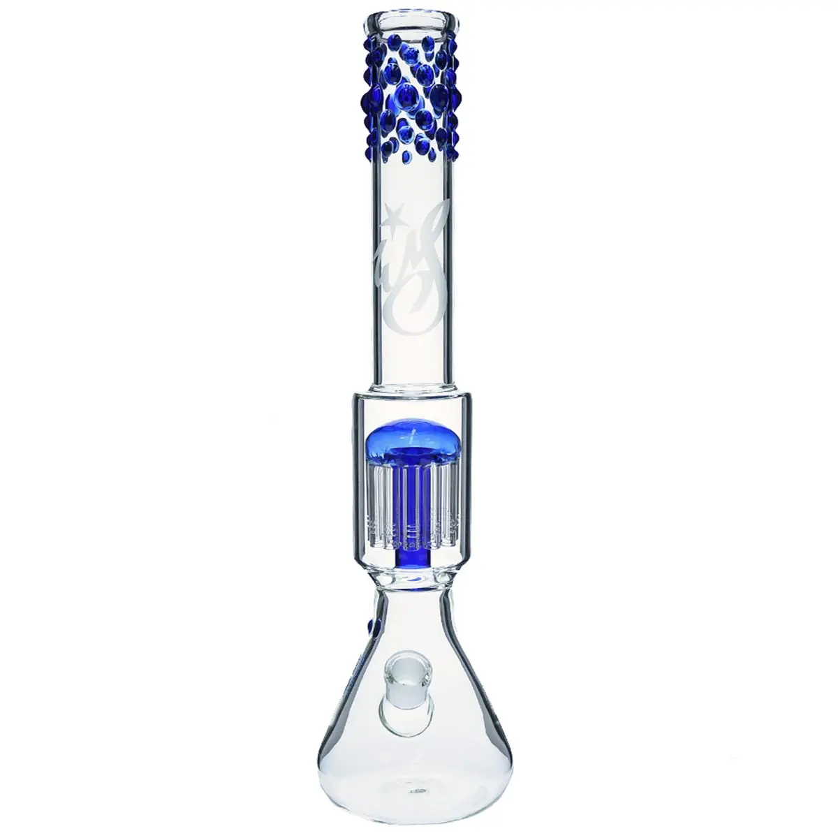 Weedstar Messias Illusion Blue 12-Arm Perc