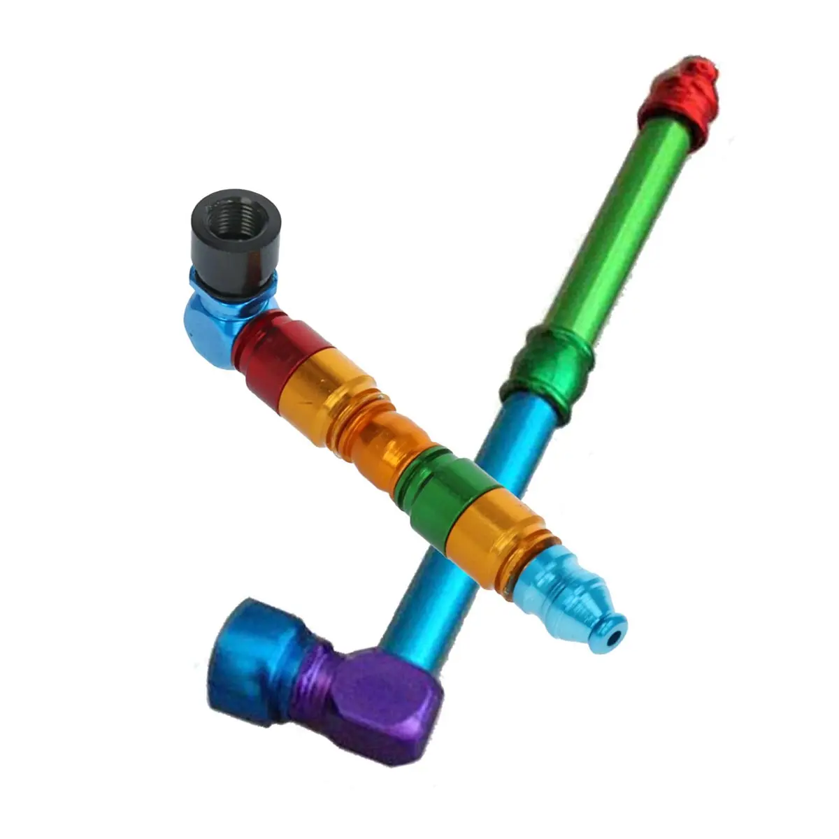 Coloured aluminium pipe