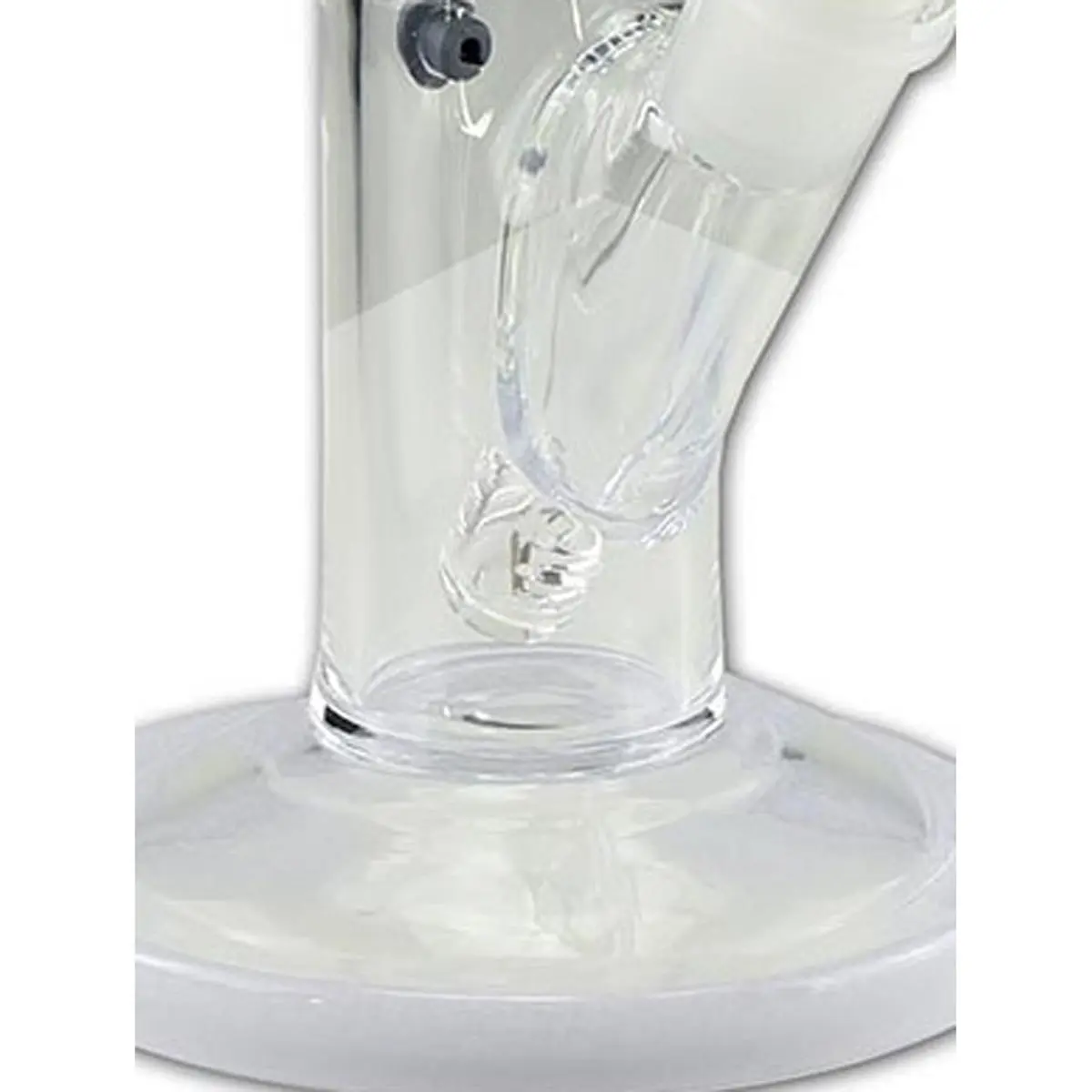 Black Leaf Ice Bong 'Drumperc' 30cm