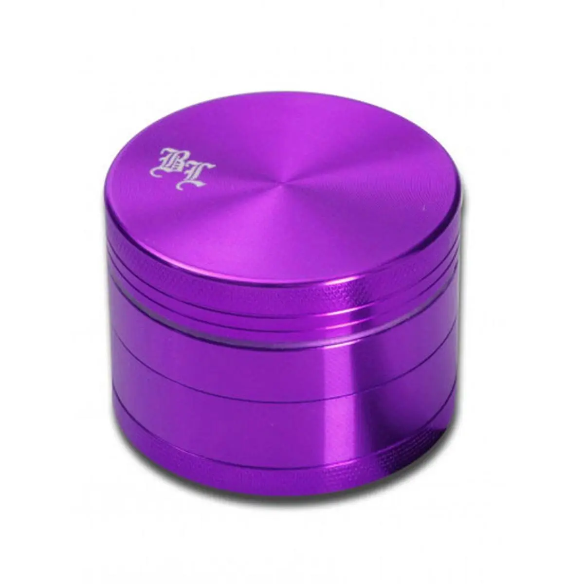Black Leaf 4-Part Grinder Magnet Ø 50mm Violett