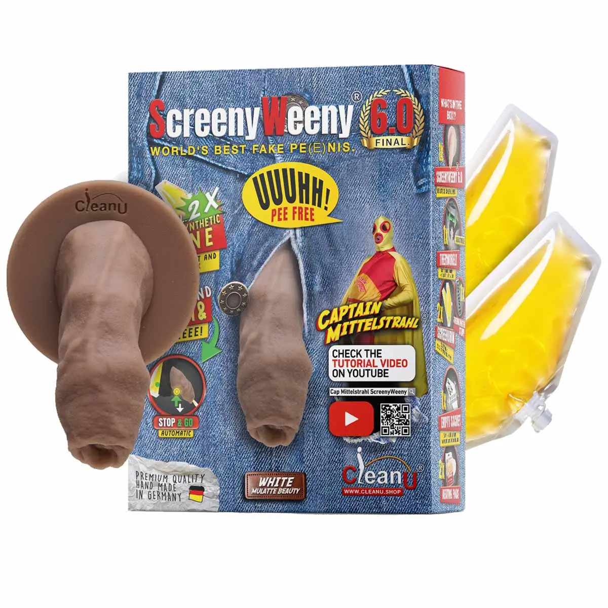 Screeny Weeny 6.0 white / mulatte - Beauty