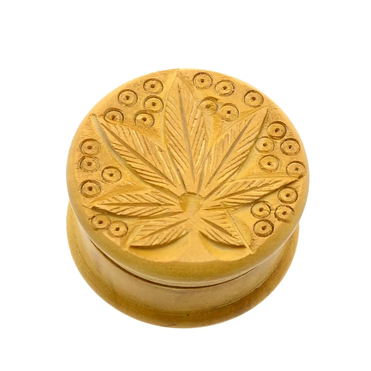 Weed Crusher Hemp Leaf  50mm