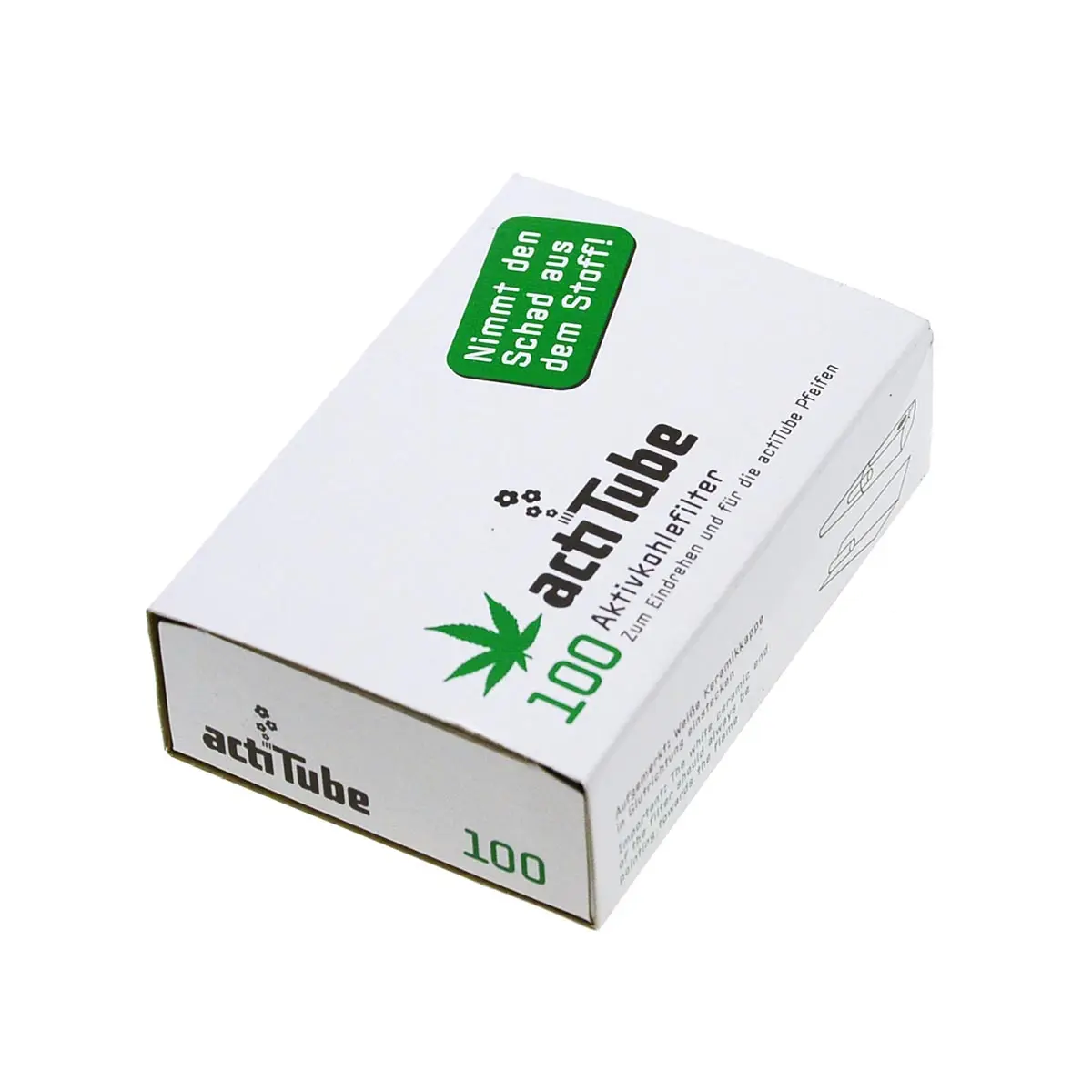 actiTube activated Carbon Filters 10 pieces 100 pcs