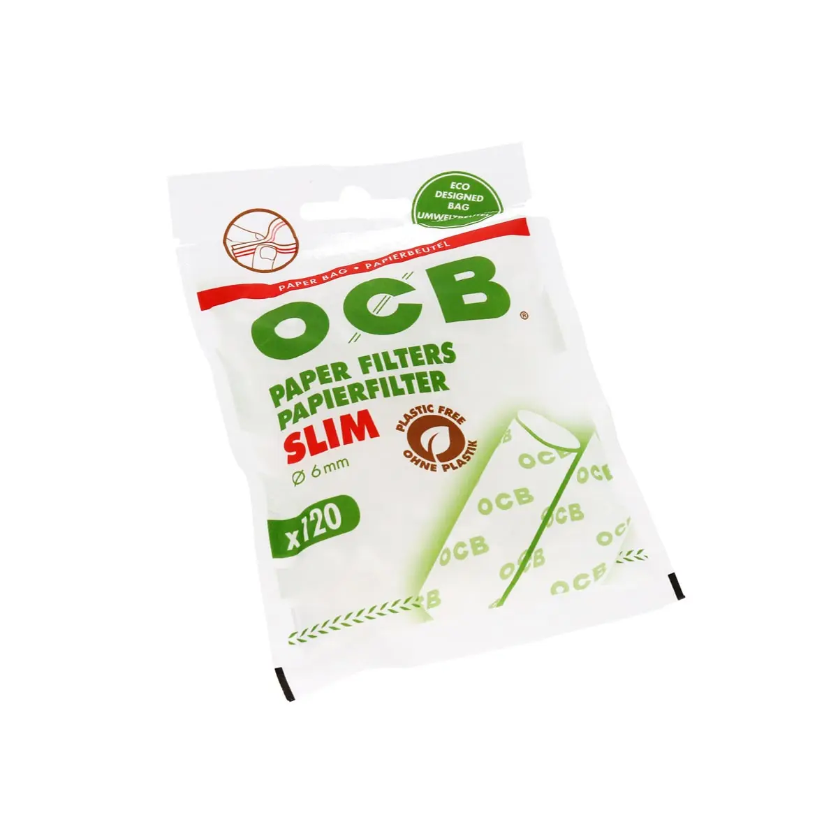 OCB Paper Filter Slim 6mm