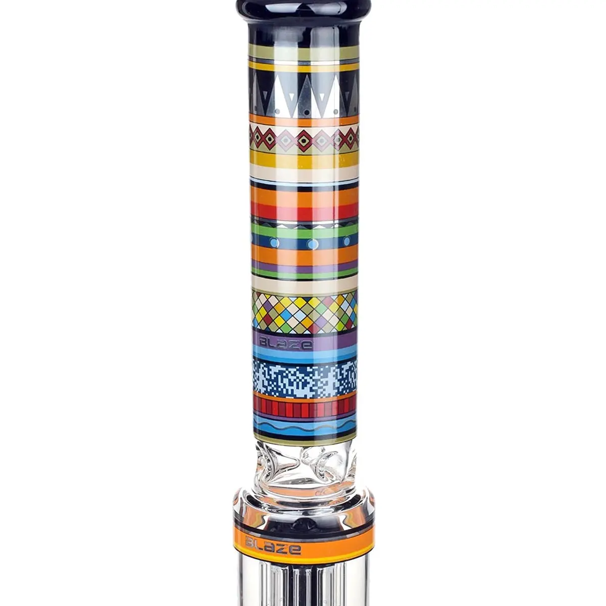 'Blaze Totem' Ice Bong 10x Perc