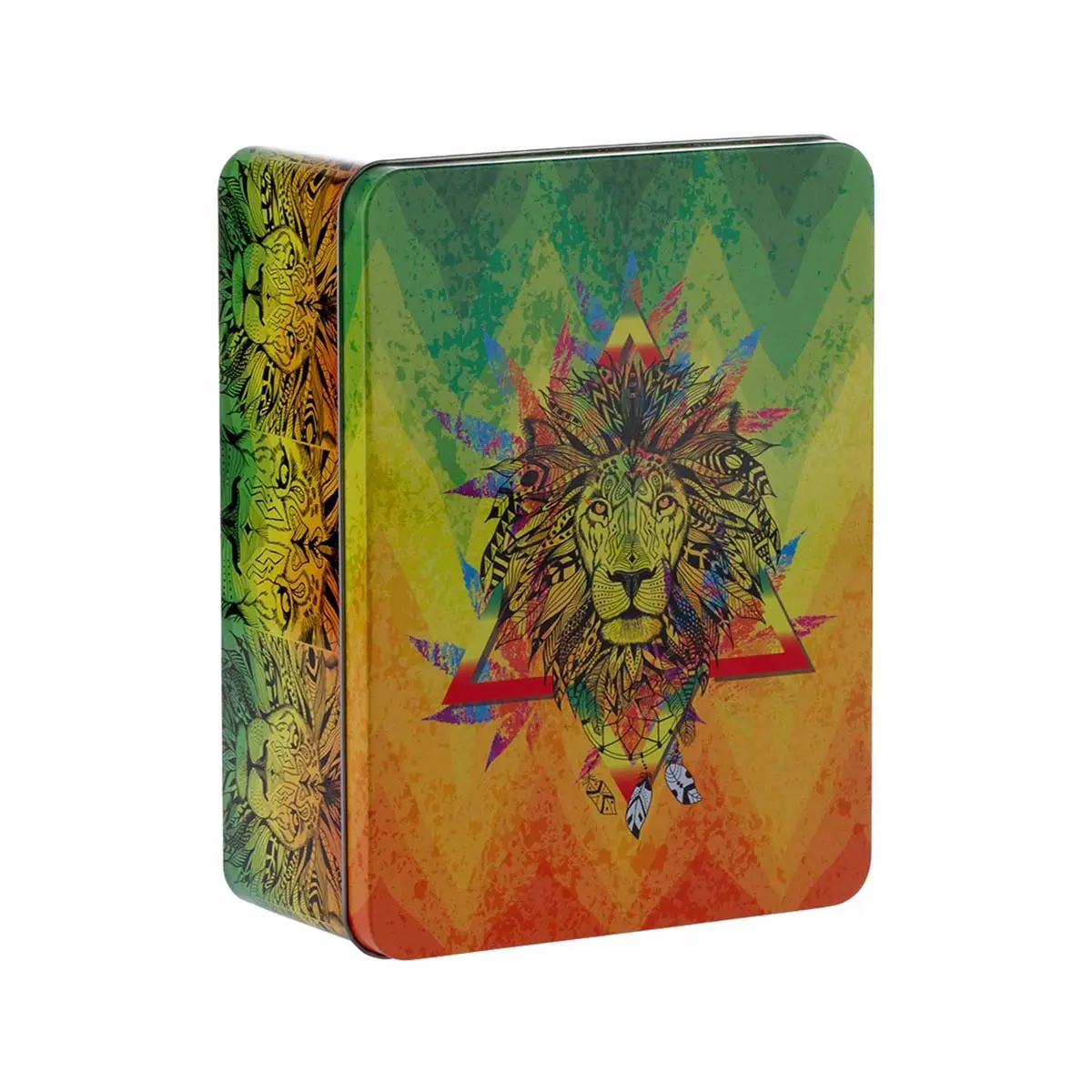 Leaf Bong All In One Set 'Rasta Lion'