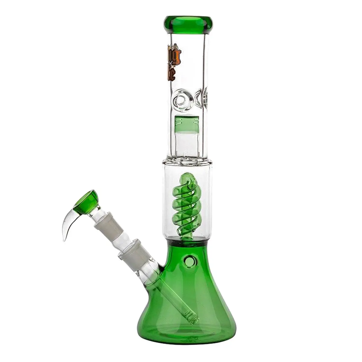 Thug Life 'OG' Percolator Bong 35cm - green