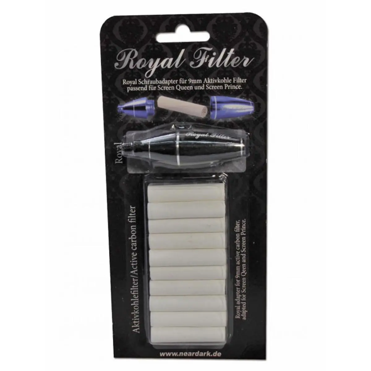 Royal Filter for Screen Queen / Prince black