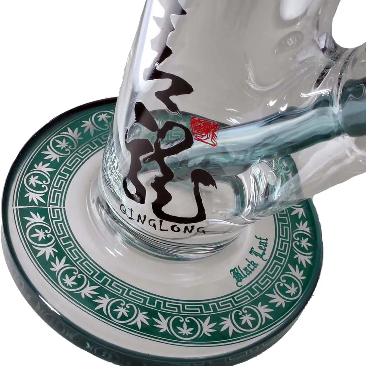 Black Leaf 'Qinglong' Cylinder Bong 40 cm