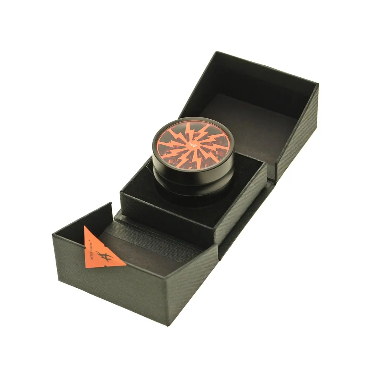 Thorinder grinder with window black / orange