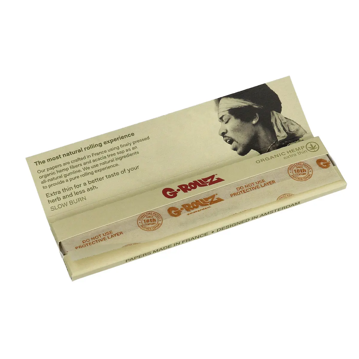 G-Rollz  'Serenade' Organic Hemp Kingsize Slim