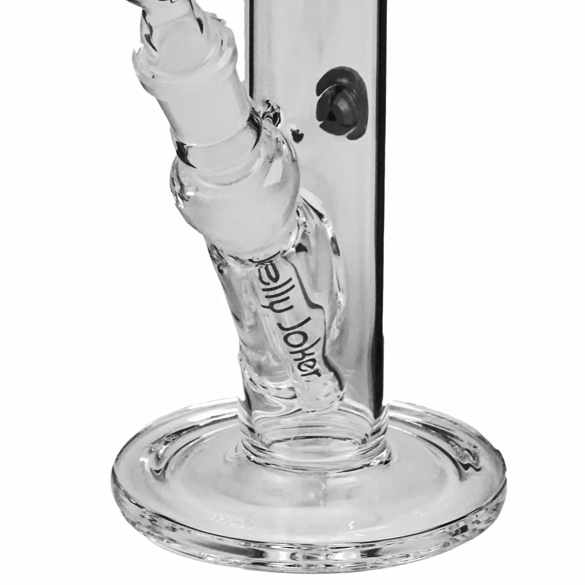 Jelly Joker Glass Bong 'Straight Greenline' - 35cm