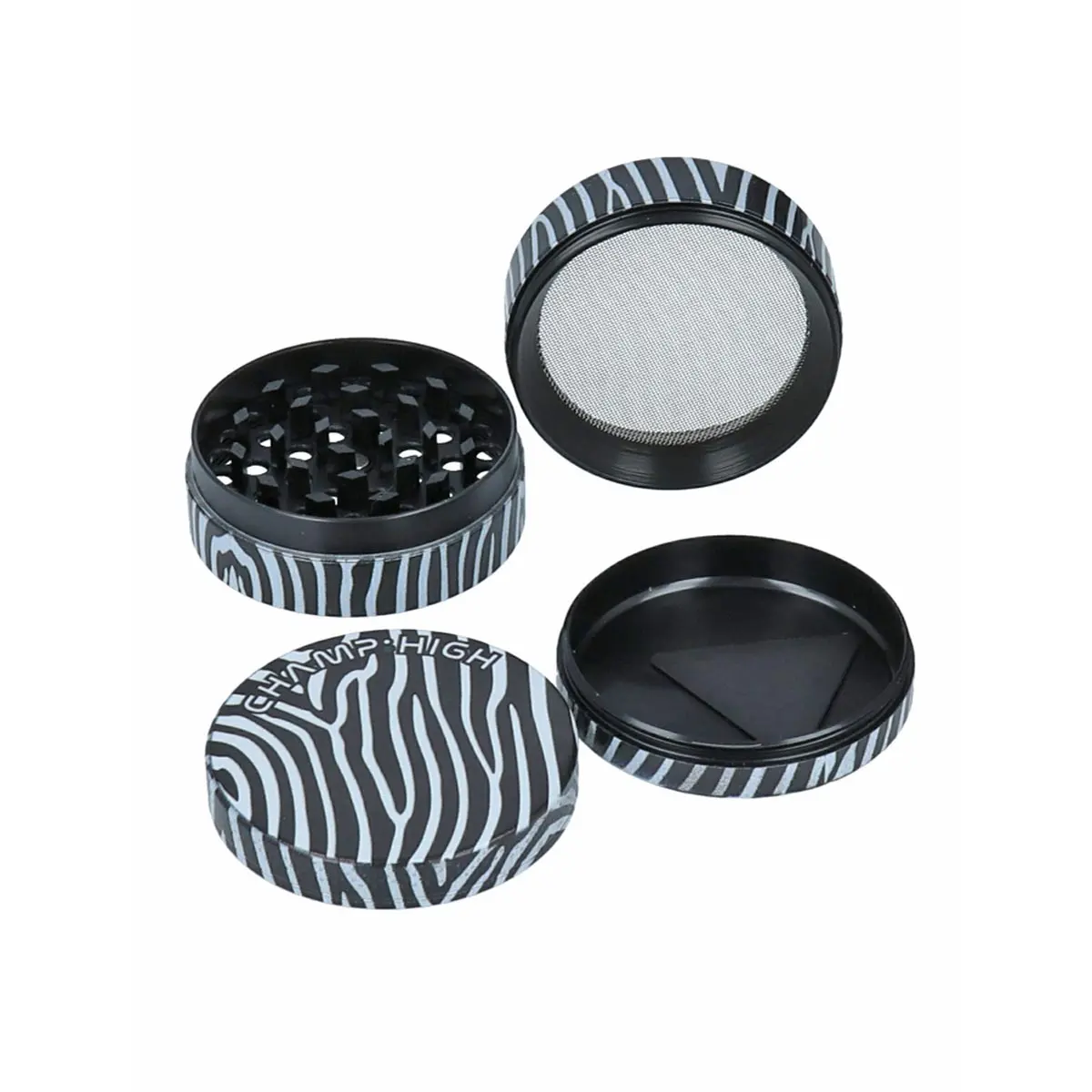 Champ High Zinc Grinder 5cm - Zebra