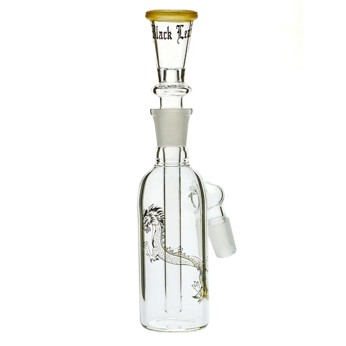 Black Leaf Bong GTI Golden Dragon straight