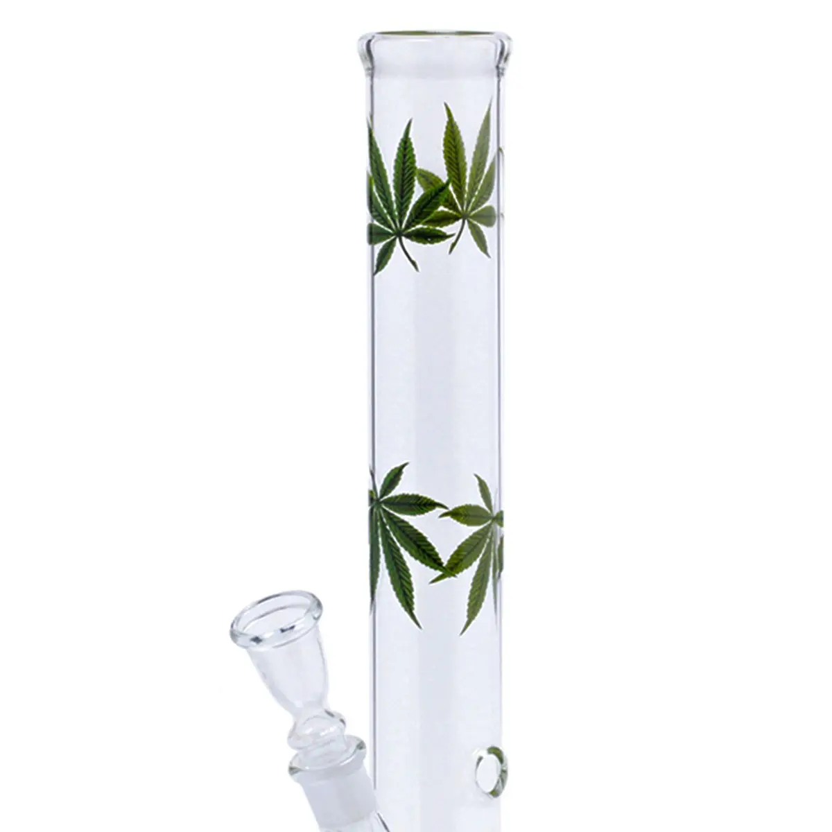 Glass bong Multileaf 'Cylinder' 40 cm 18.8