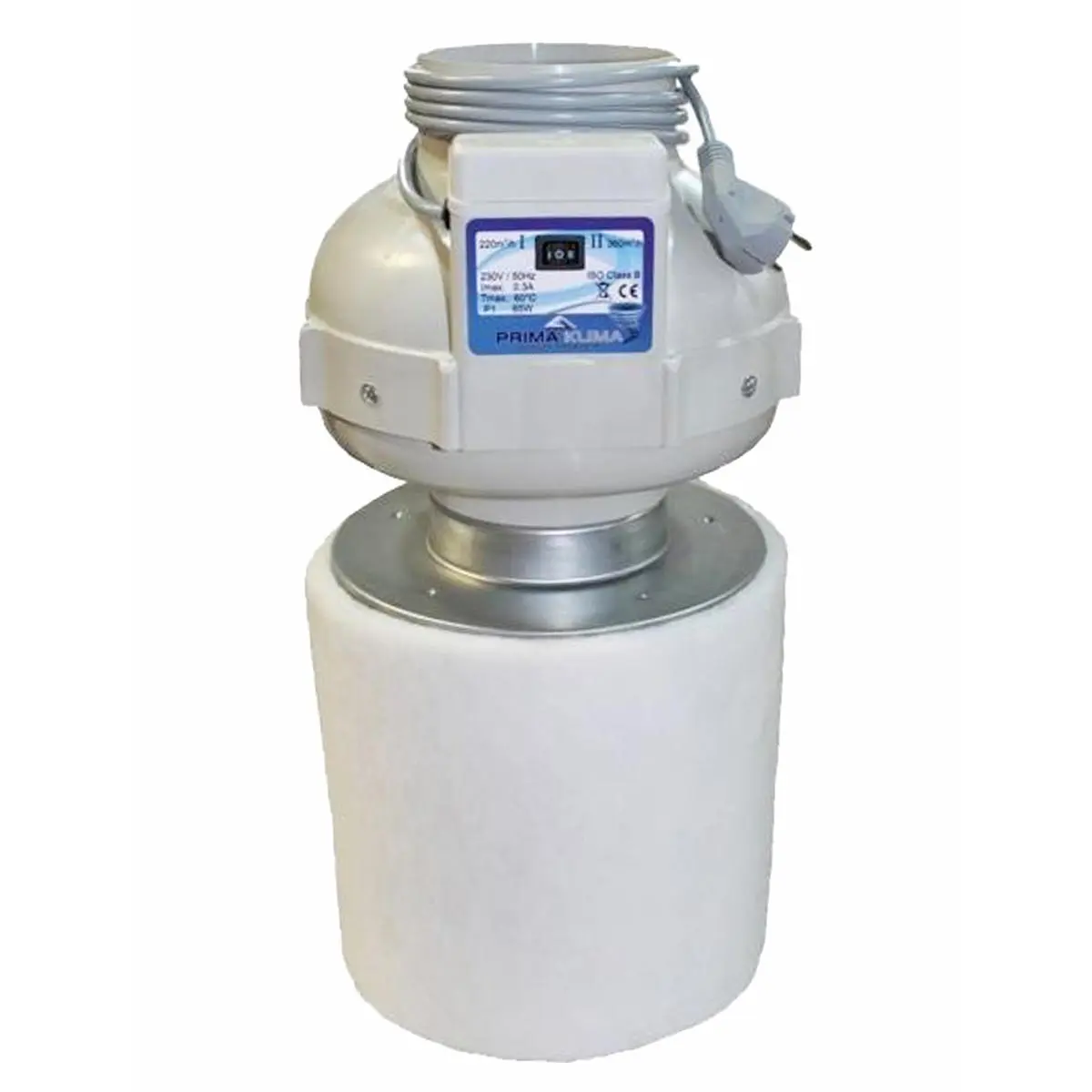 PrimaKlima Combo-Kit 2-Speed Ventilator + Filter