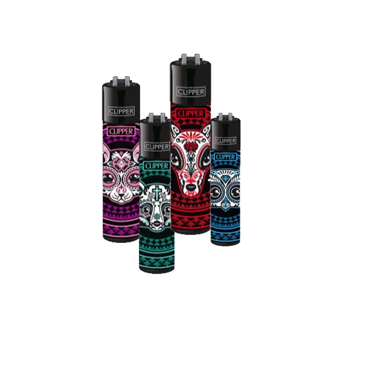 Clipper Muerta Animals Lighter