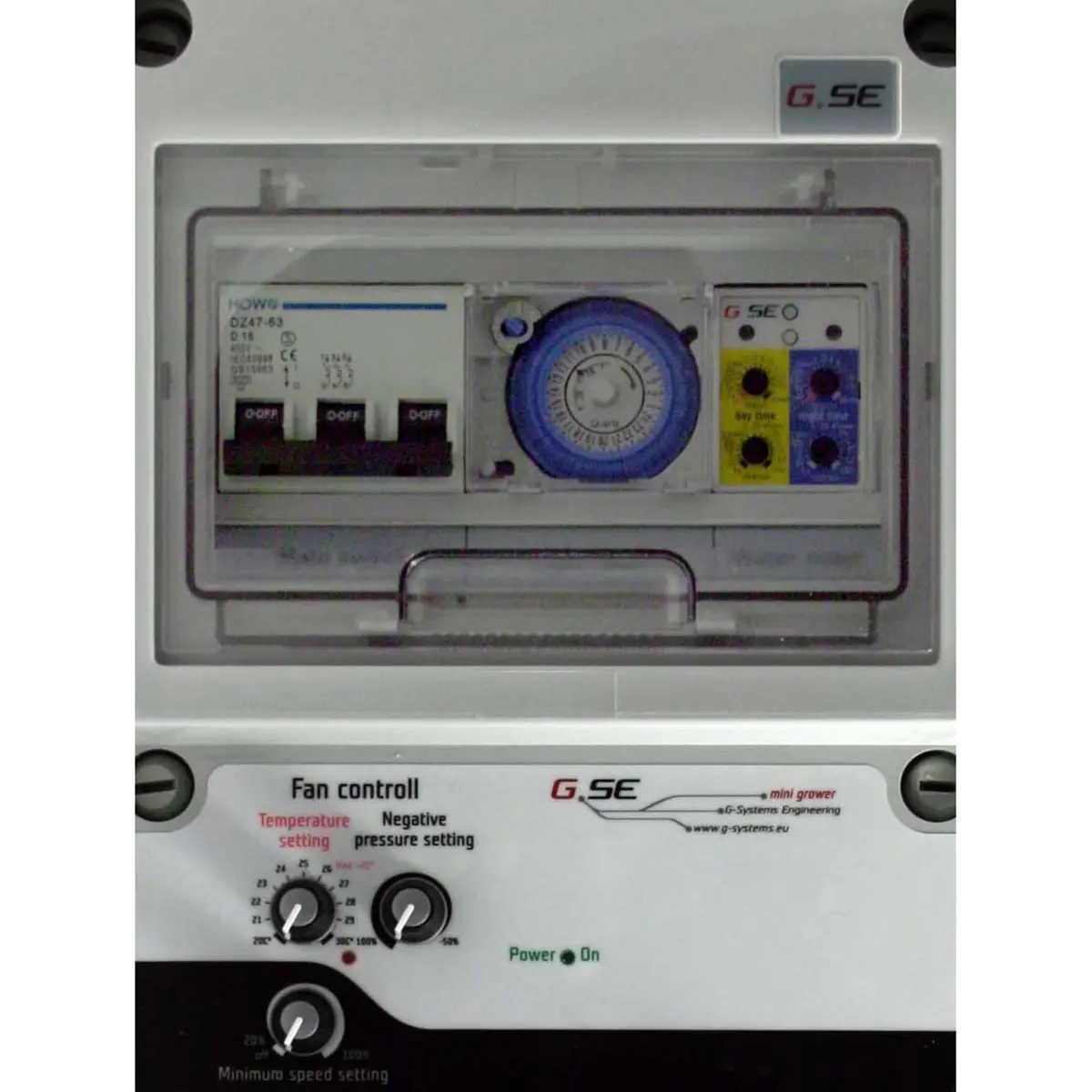 G-Systems Mini Grower 9x600W, irrigation and climate