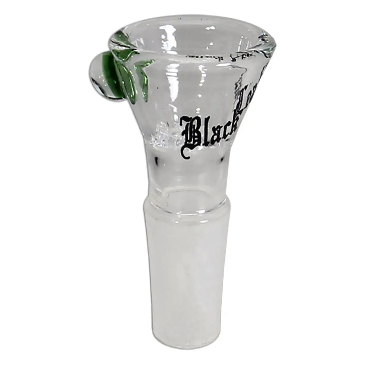 Black Leaf bowl with glass screen 18.8 mm 14,5mm