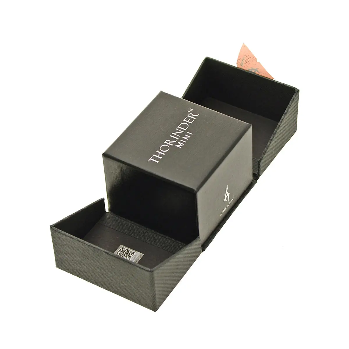 Thorinder grinder with window black / orange Mini