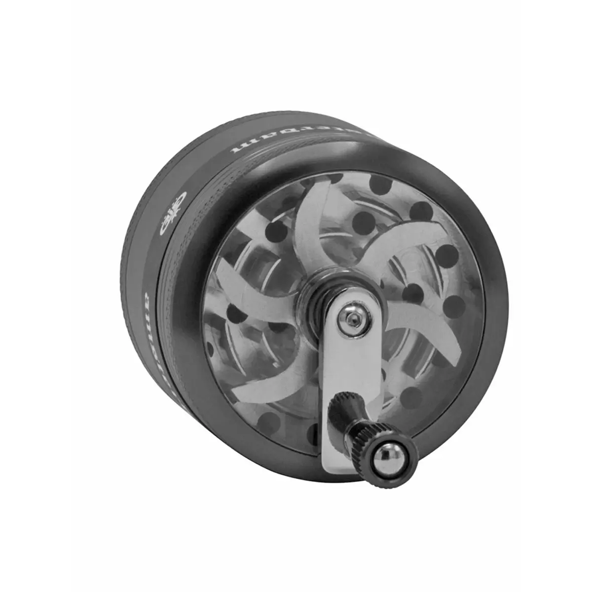 Grace Glass Amsterdam Crank Grinder - black 63mm 