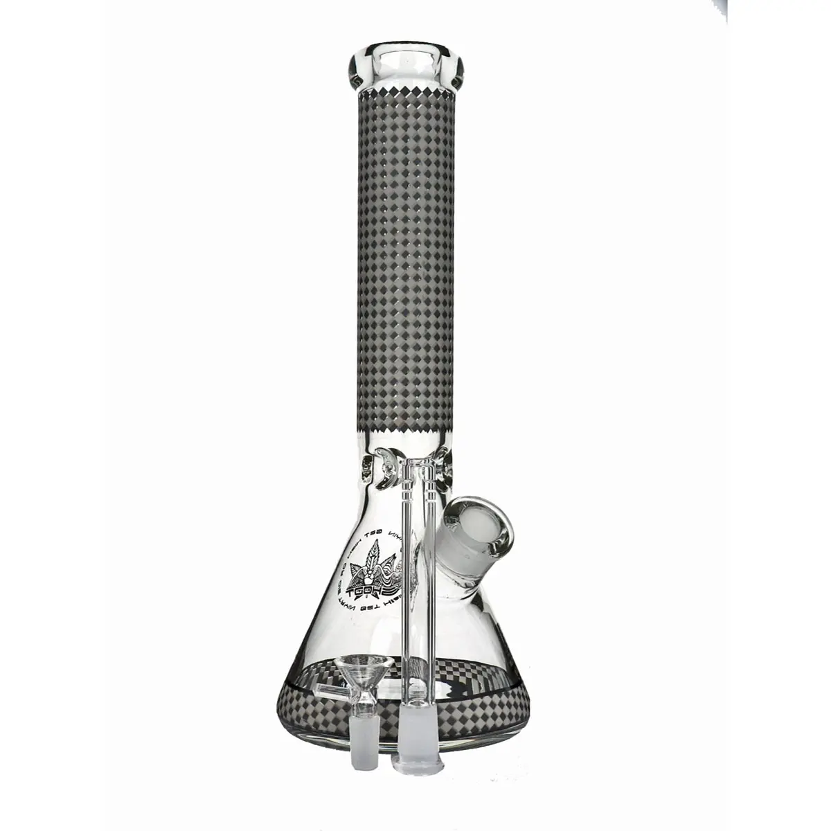 GHODT Bong 'Glowing Beaker' 35cm