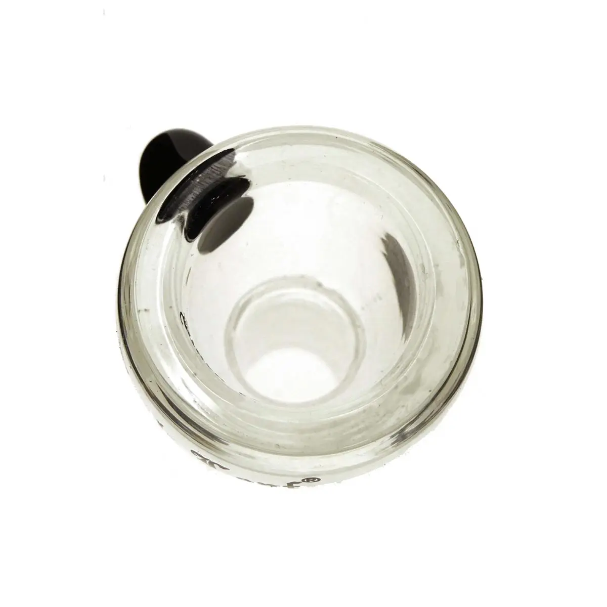 'Black Leaf' Big Glass Bong Bowl 18,8