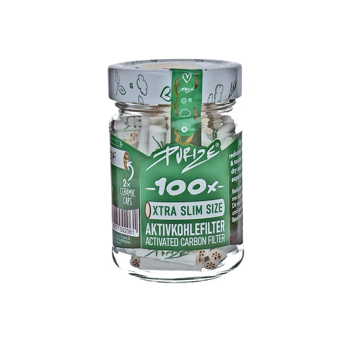 PURIZE®  Activated Carbon Filter   – XTRA Slim Size 100x