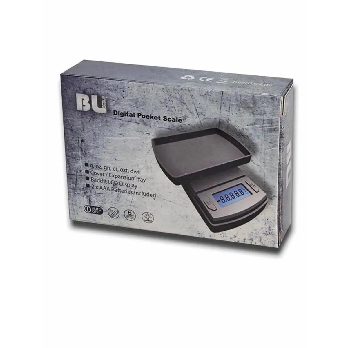 BLscale Tara Digital Scale 500g/0.1g