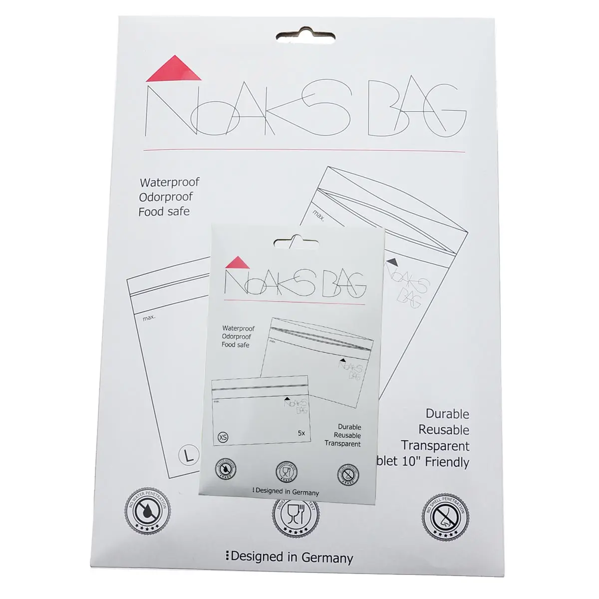 Noaks Zip Bags - various sizes
