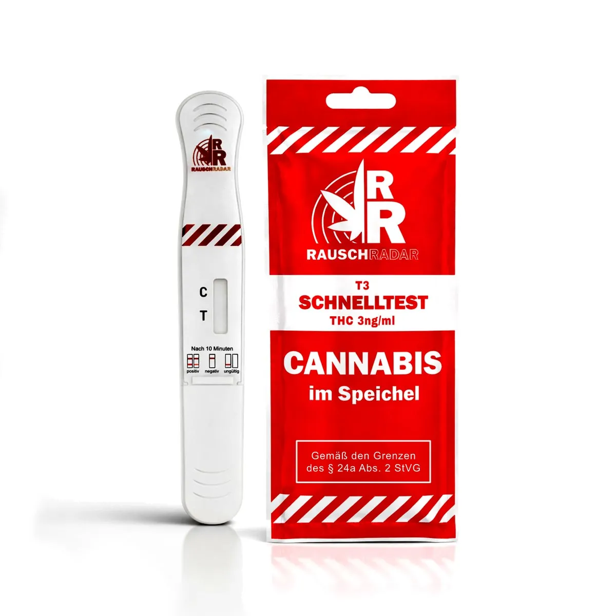 Rauschradar Cannabis / THC saliva test 3 ng/ml