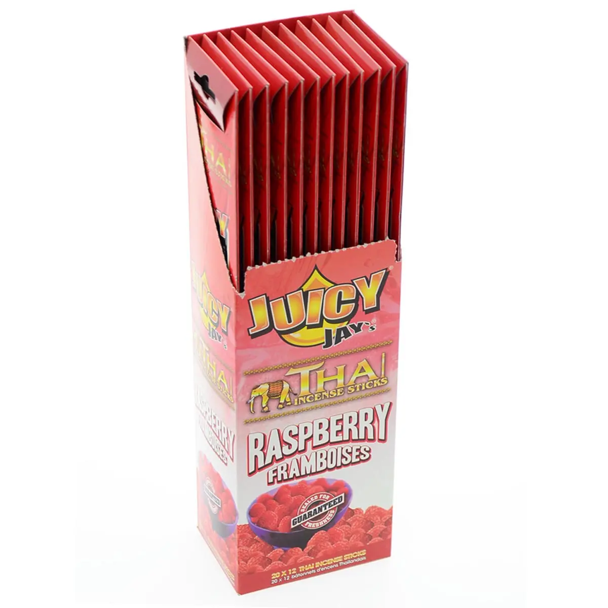 12 x Juicy Jays Incense Sticks "Raspberry"