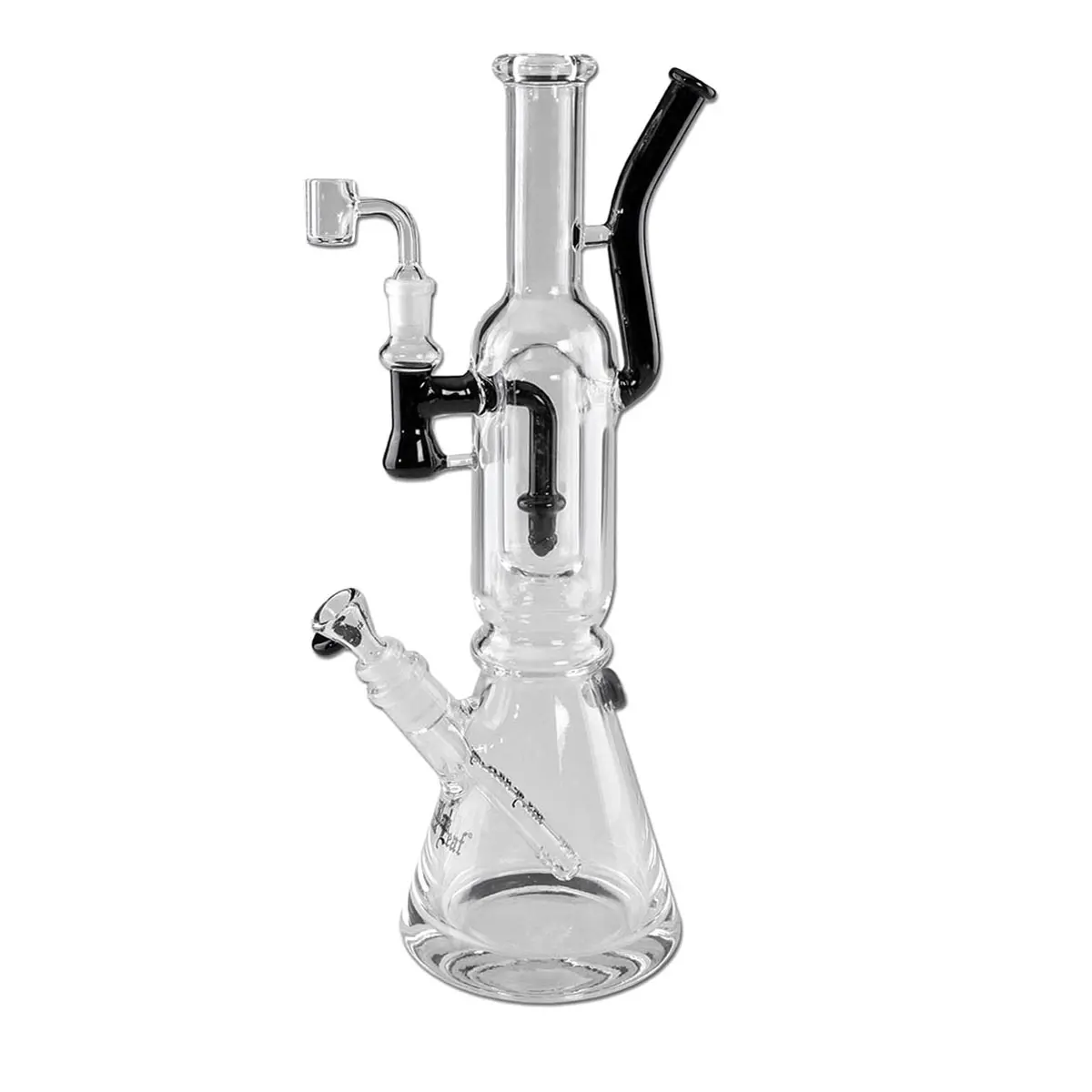 Black Leaf "Double Track" Double Bong