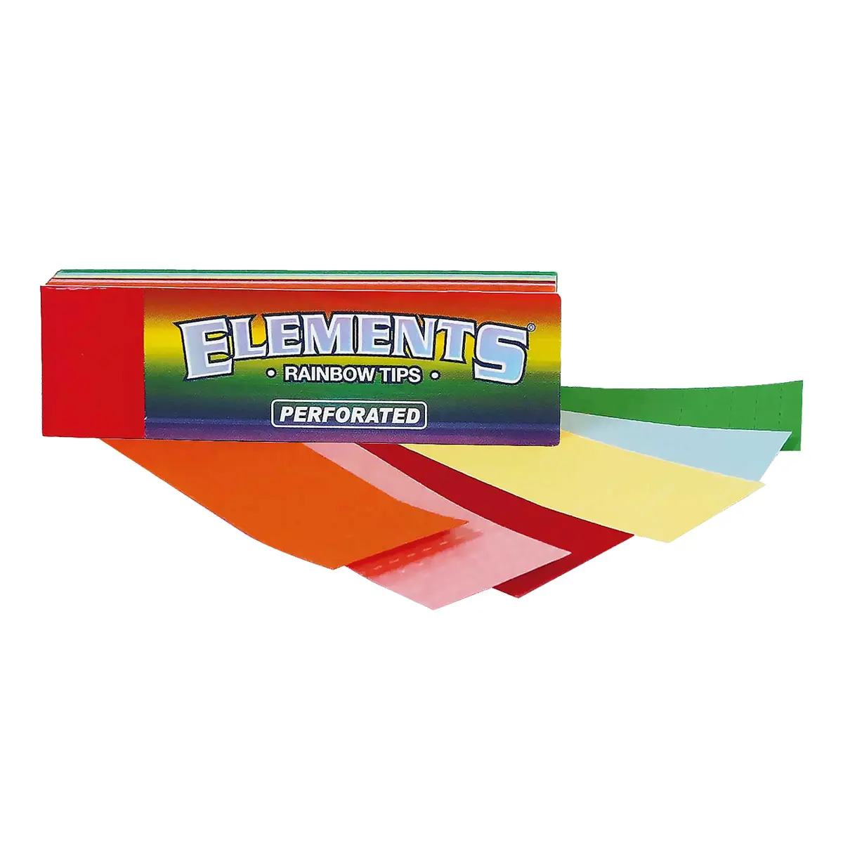 Elements Filter Tips Wide Rainbow wide