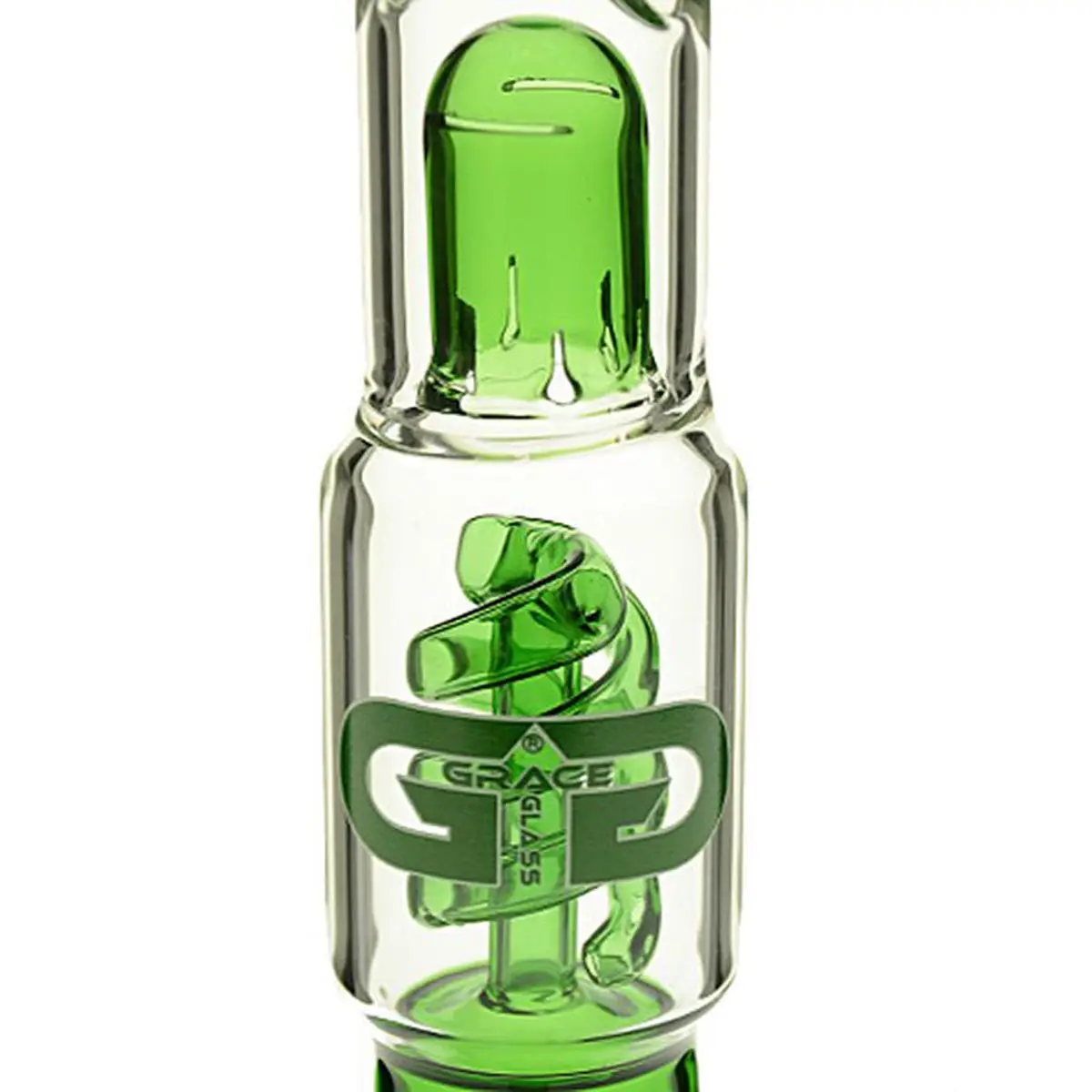 Grace Glass Bong "Lewd Green Lucy" 35cm